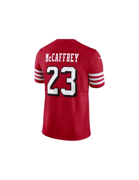 Mens San Francisco 49ers Christian McCaffrey Scarlet Vapor F.U.S.E. Limited Jersey