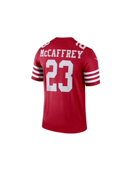 Mens San Francisco 49ers Christian McCaffrey Scarlet Legend Jersey