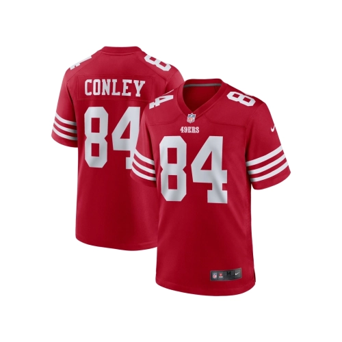 Mens San Francisco 49ers Chris Conley Scarlet Game Jersey