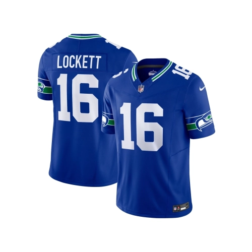 Mens Seattle Seahawks Tyler Lockett Royal Vapor F.U.S.E. Limited Jersey