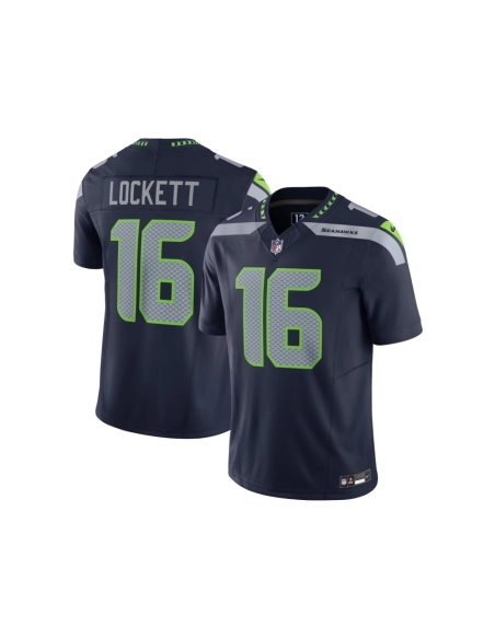 Mens Seattle Seahawks Tyler Lockett Navy Vapor F.U.S.E. Limited Jersey