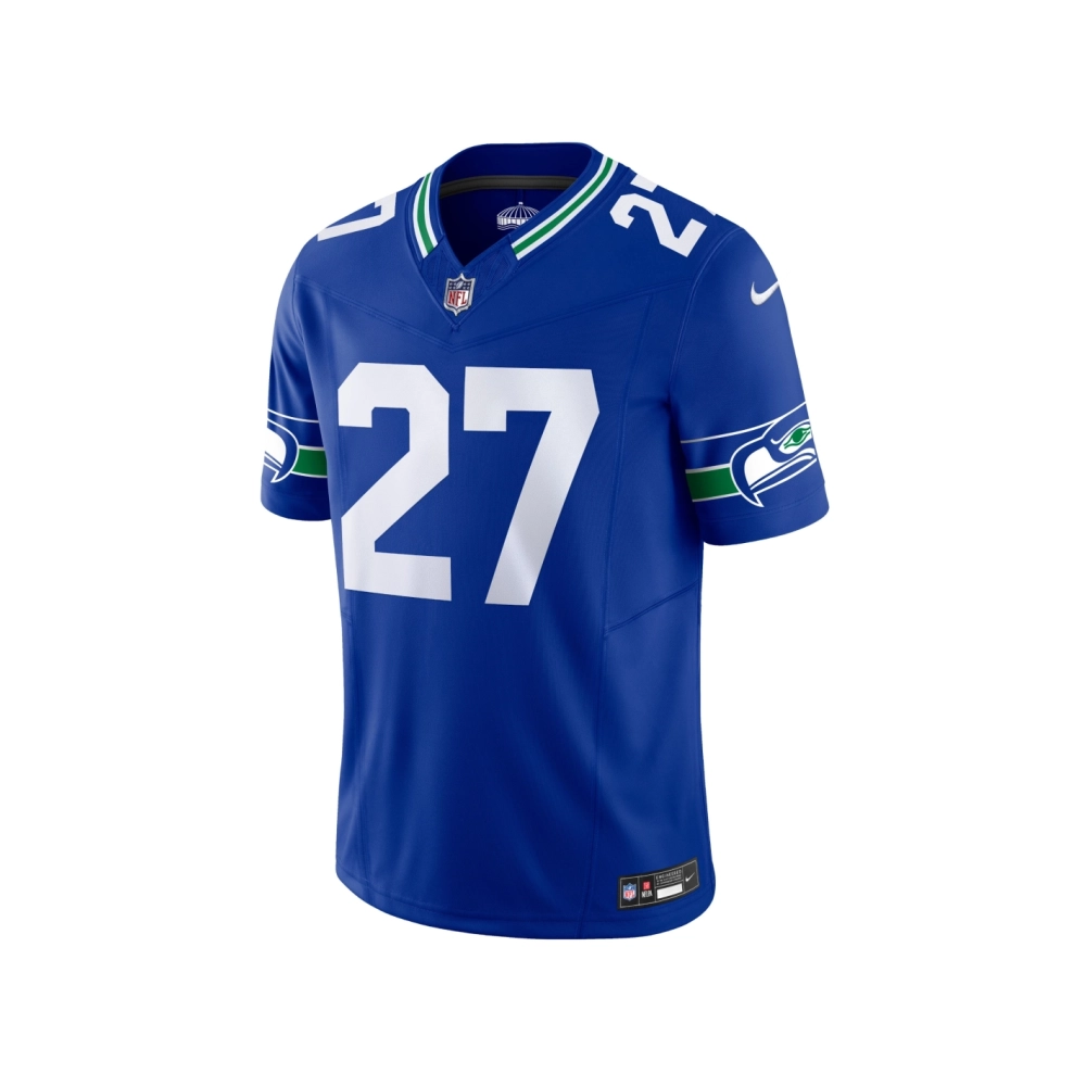 Mens Seattle Seahawks Tariq Woolen Royal Alternate Vapor F.U.S.E. Limited Jersey