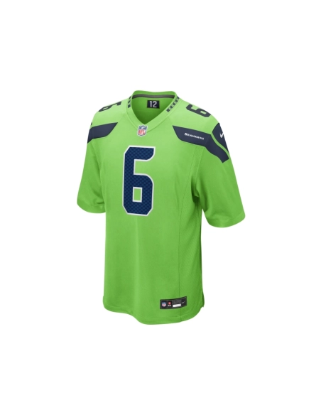 Mens Seattle Seahawks Quandre Diggs Neon Green Game Jersey