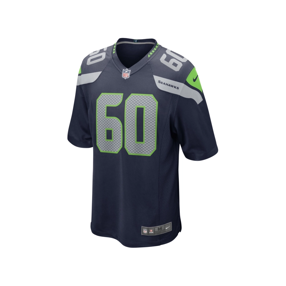 Mens Seattle Seahawks Phil Haynes College Navy Game Jersey