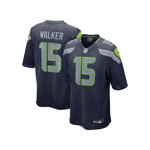Mens Seattle Seahawks P.J. Walker College Navy Game Jersey