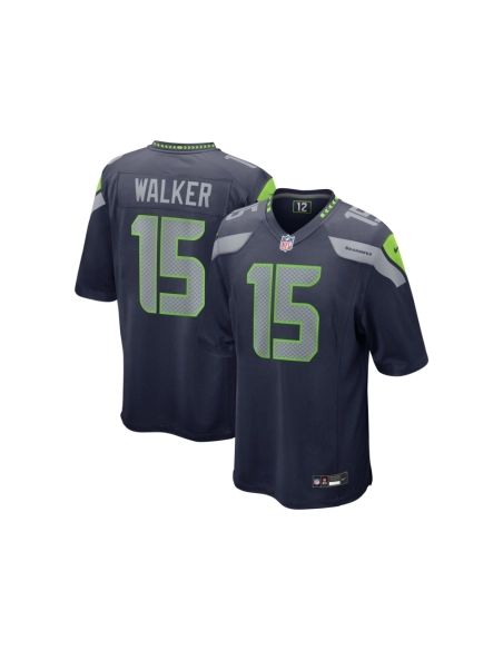 Mens Seattle Seahawks P.J. Walker College Navy Game Jersey