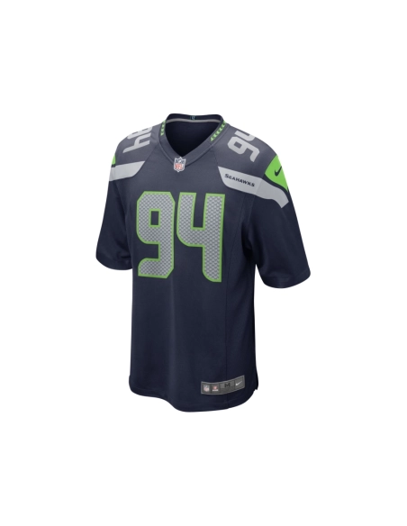 Mens Seattle Seahawks Mike Morris College Navy Game Jersey