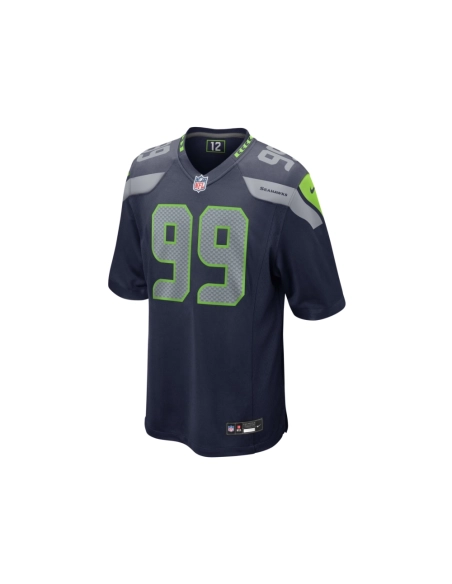 Mens Seattle Seahawks Leonard Williams College Navy Game Jersey