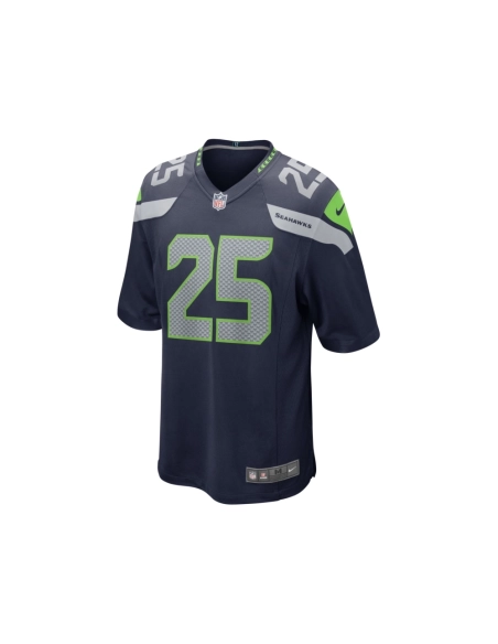 Mens Seattle Seahawks Kenny McIntosh College Navy Game Jersey