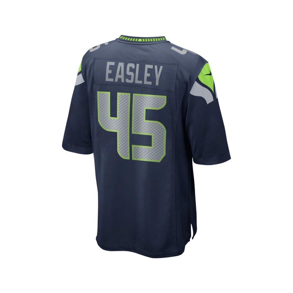Mens Seattle Seahawks Kenny Easley College Navy Game Retired Player Jersey