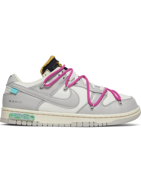 OffWhite x Dunk Low Lot 30 of 50,Dunk SB,NIKE SHOES Reps