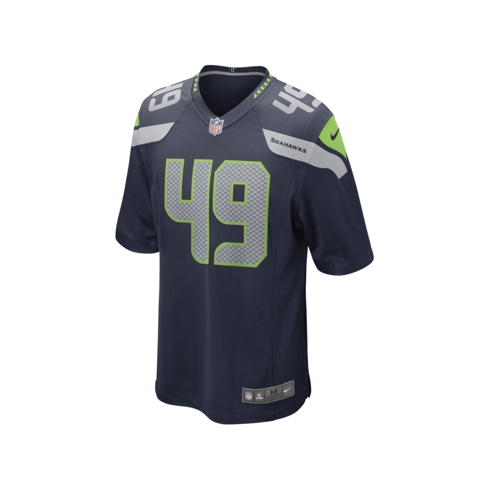 Mens Seattle Seahawks Joshua Onujiogu College Navy Game Player Jersey