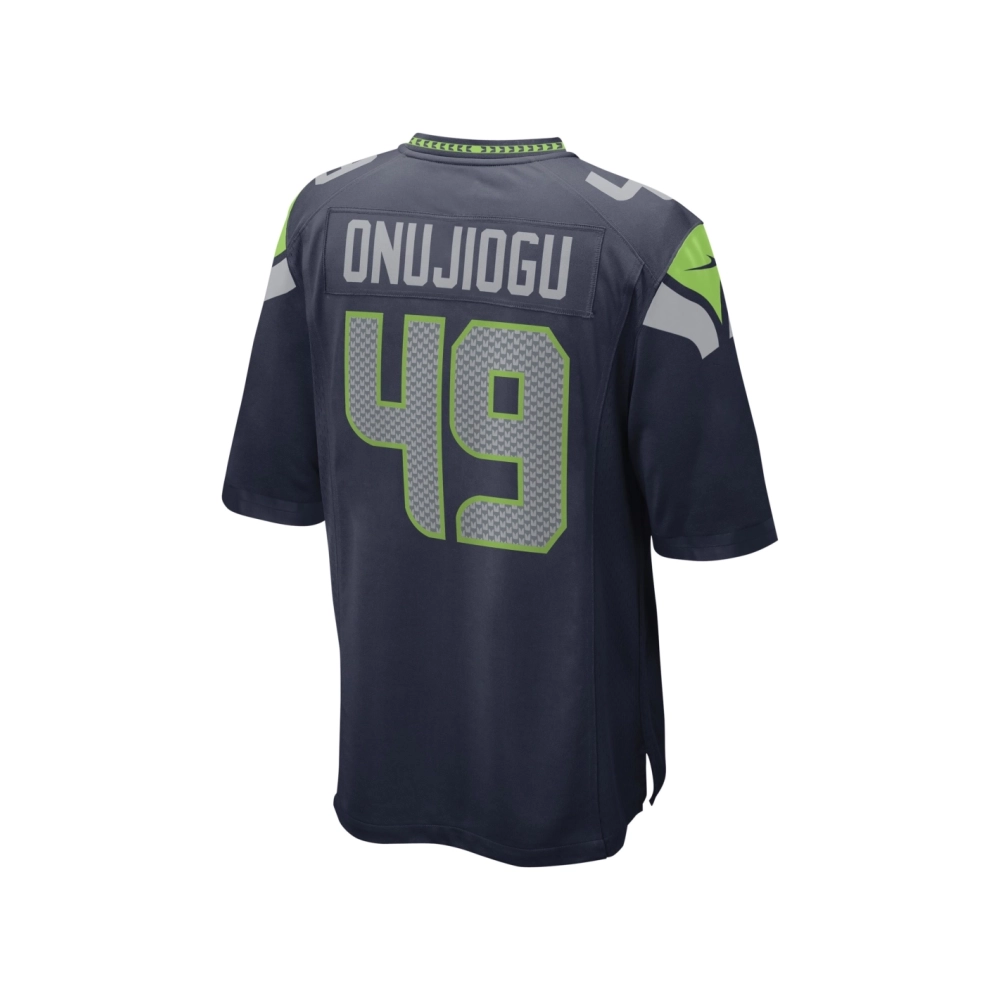 Mens Seattle Seahawks Joshua Onujiogu College Navy Game Player Jersey