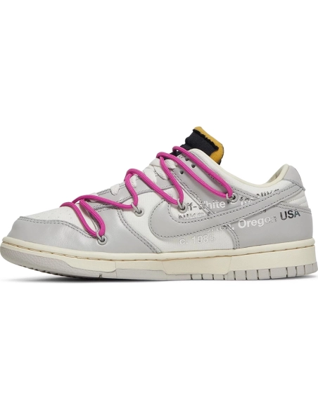 OffWhite x Dunk Low Lot 30 of 50,Dunk SB,NIKE SHOES Reps