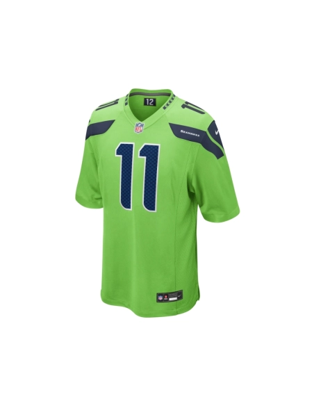 Mens Seattle Seahawks Jaxon Smith-Njigba Neon Green Game Jersey