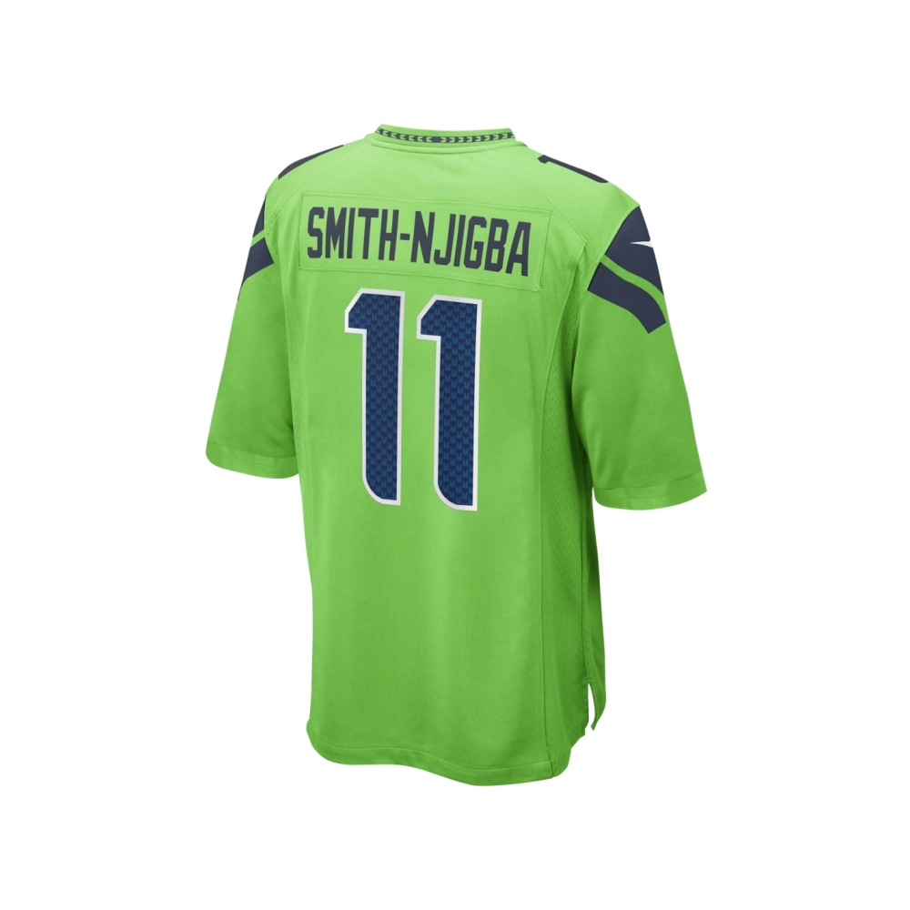 Mens Seattle Seahawks Jaxon Smith-Njigba Neon Green Game Jersey