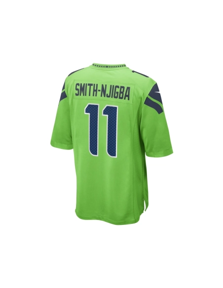 Mens Seattle Seahawks Jaxon Smith-Njigba Neon Green Game Jersey