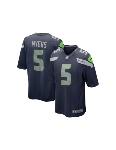 Mens Seattle Seahawks Jason Myers College Navy Game Jersey