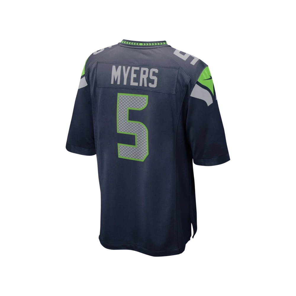 Mens Seattle Seahawks Jason Myers College Navy Game Jersey