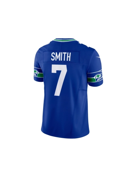 Mens Seattle Seahawks Geno Smith Royal Alternate Vapor F.U.S.E. Limited Jersey