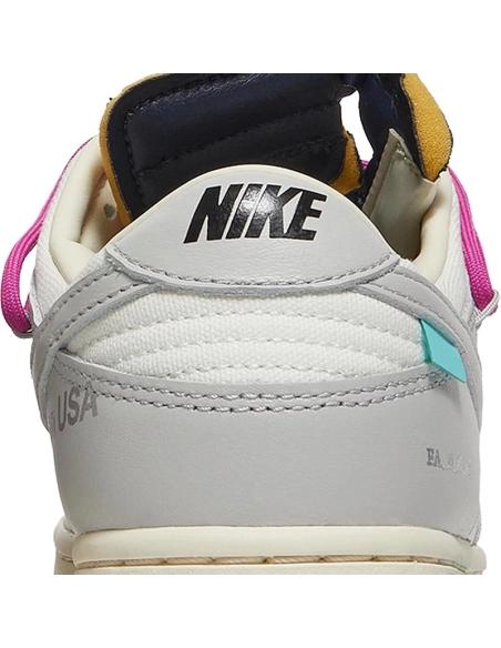 OffWhite x Dunk Low Lot 30 of 50,Dunk SB,NIKE SHOES Reps