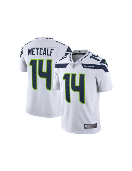 Mens Seattle Seahawks DK Metcalf White Vapor Limited Jersey