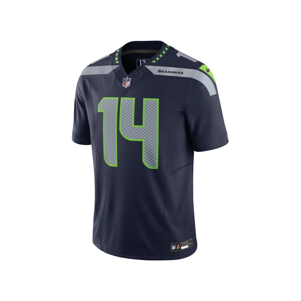 Mens Seattle Seahawks DK Metcalf Navy Vapor F.U.S.E. Limited Jersey