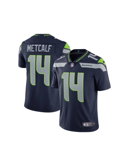 Mens Seattle Seahawks DK Metcalf College Navy Vapor Limited Jersey