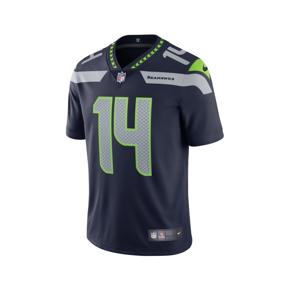Mens Seattle Seahawks DK Metcalf College Navy Vapor Limited Jersey