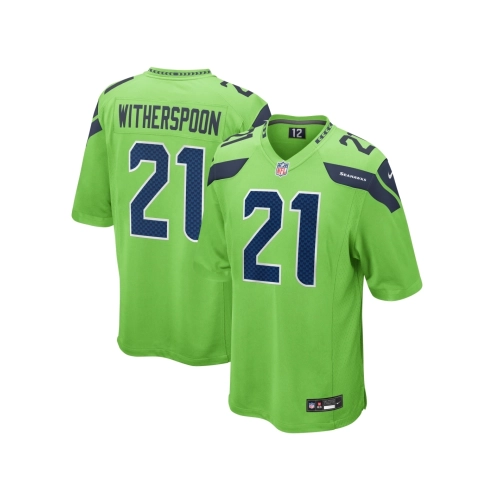 Mens Seattle Seahawks Devon Witherspoon Neon Green Game Jersey
