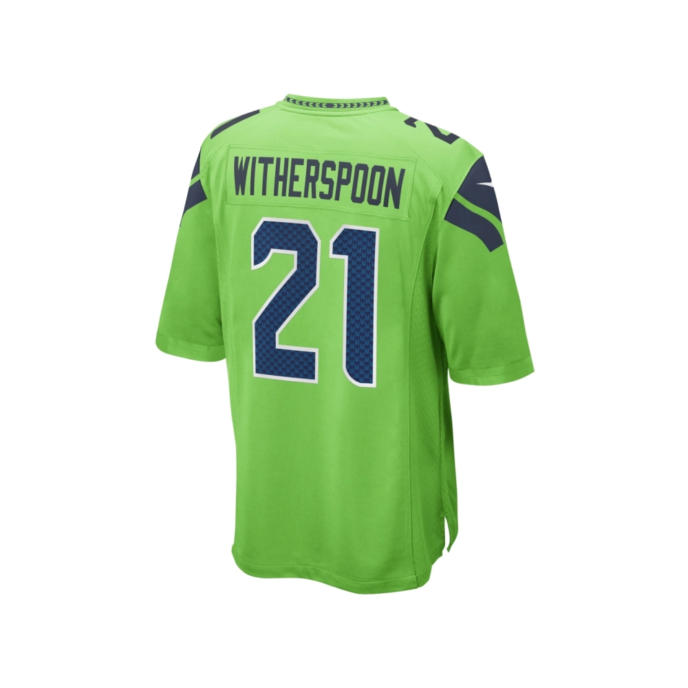Mens Seattle Seahawks Devon Witherspoon Neon Green Game Jersey