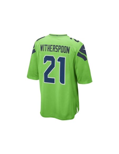 Mens Seattle Seahawks Devon Witherspoon Neon Green Game Jersey