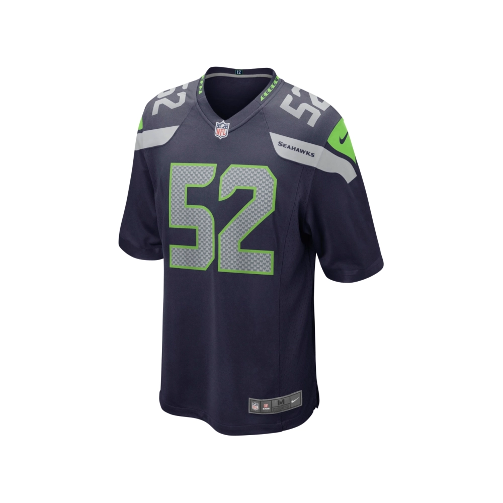 Mens Seattle Seahawks Darrell Taylor College Navy Game Jersey