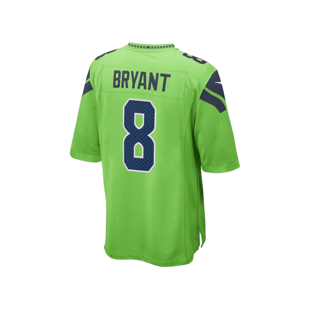 Mens Seattle Seahawks Coby Bryant Neon Green Game Jersey