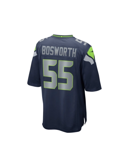Mens Seattle Seahawks Brian Bosworth College Navy Game Retired Player Jersey