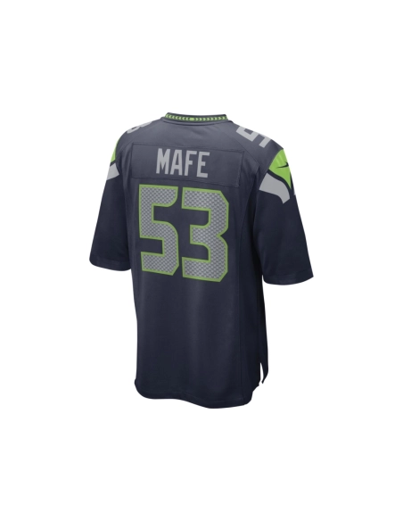 Mens Seattle Seahawks Boye Mafe College Navy Game Player Jersey