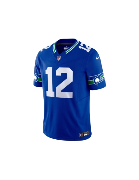 Mens Seattle Seahawks 12th Fan Royal Vapor F.U.S.E. Limited Jersey
