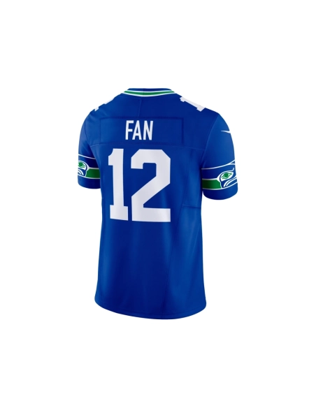 Mens Seattle Seahawks 12th Fan Royal Vapor F.U.S.E. Limited Jersey