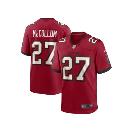 Mens Tampa Bay Buccaneers Zyon McCollum Red Game Player Jersey