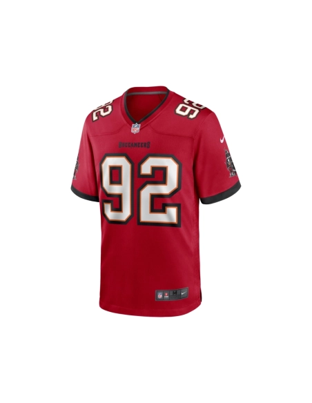 Mens Tampa Bay Buccaneers William Gholston Red Game Jersey