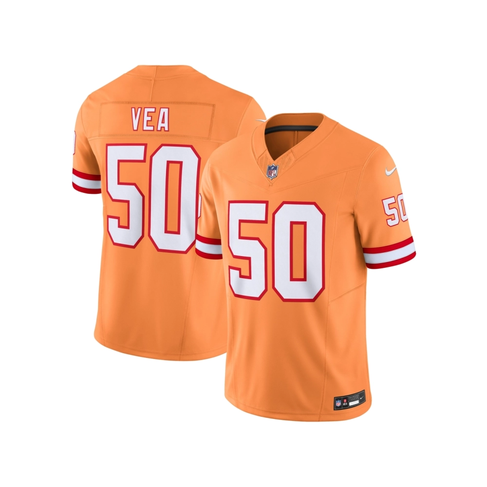 Mens Tampa Bay Buccaneers Vita Vea Orange Vapor F.U.S.E. Limited Jersey