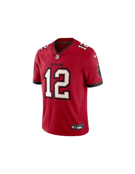 Mens Tampa Bay Buccaneers Tom Brady Red Vapor Untouchable Limited Jersey