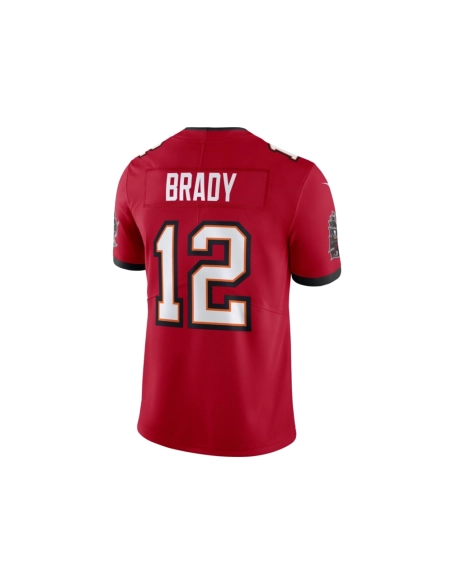 Mens Tampa Bay Buccaneers Tom Brady Red Vapor Untouchable Limited Jersey