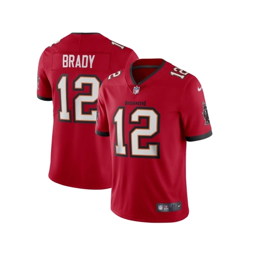 Mens Tampa Bay Buccaneers Tom Brady Red Vapor Limited Jersey