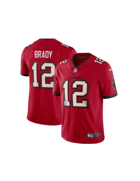 Mens Tampa Bay Buccaneers Tom Brady Red Vapor Limited Jersey
