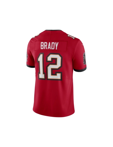 Mens Tampa Bay Buccaneers Tom Brady Red Vapor Limited Jersey