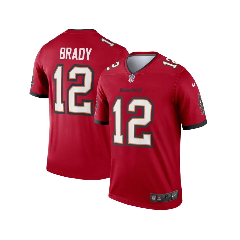 Mens Tampa Bay Buccaneers Tom Brady Red Legend Jersey