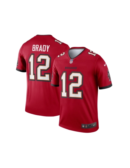 Mens Tampa Bay Buccaneers Tom Brady Red Legend Jersey