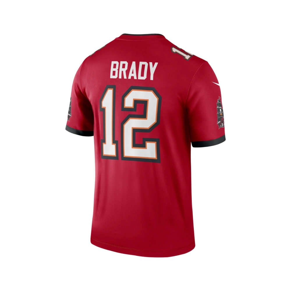 Mens Tampa Bay Buccaneers Tom Brady Red Legend Jersey