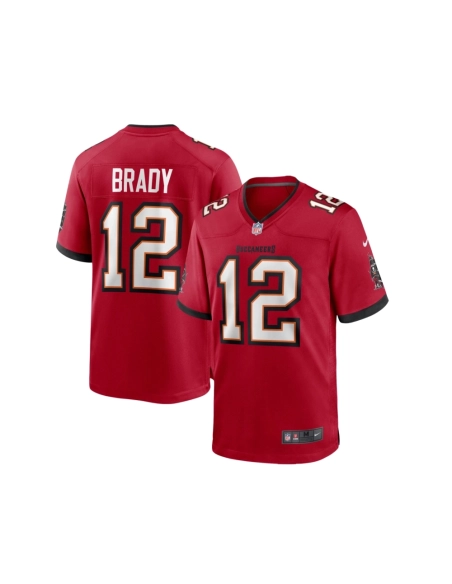 Mens Tampa Bay Buccaneers Tom Brady Red Game Jersey
